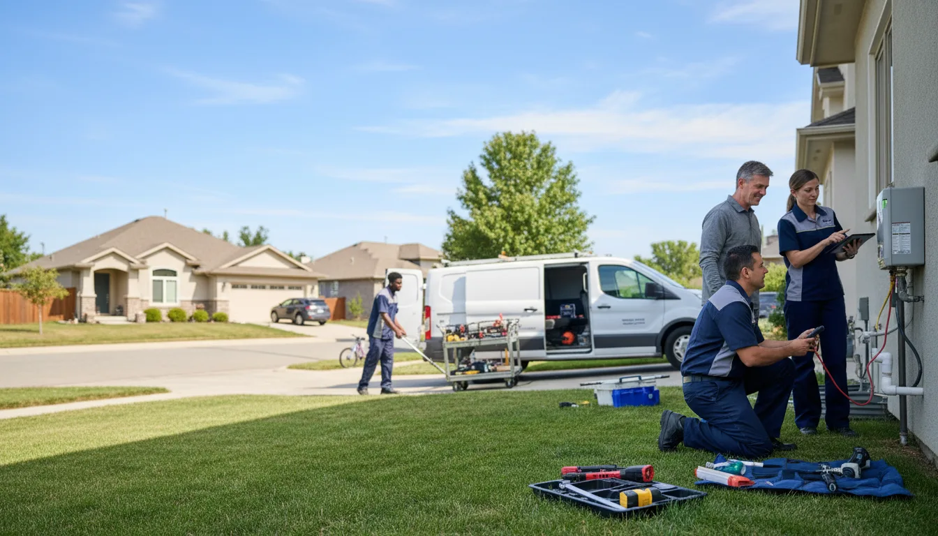 Tankless water heater service in Sunset, SC